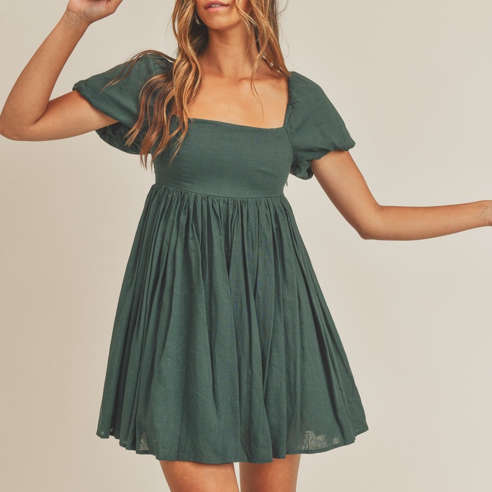 Mable Green baby doll dress 👗